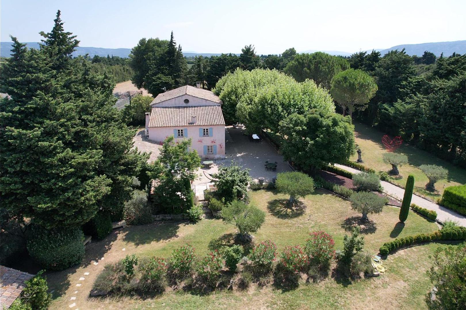 קאביון Typical Provencal Farm House Close To L'Isle Sur La Sorgue - 12 Persons מראה חיצוני תמונה